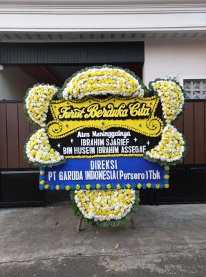 Papan Bunga Duka di Welesi