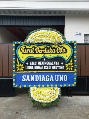Papan Bunga Duka di Welesi
